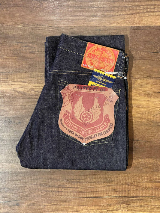 Toys McCoy x Take5 "Flight Engineer" Jeans - Unsanforized