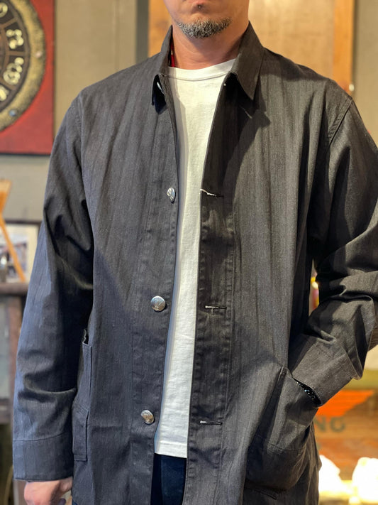 Trophy Clothing "Detroit" Stripe Chore Jacket