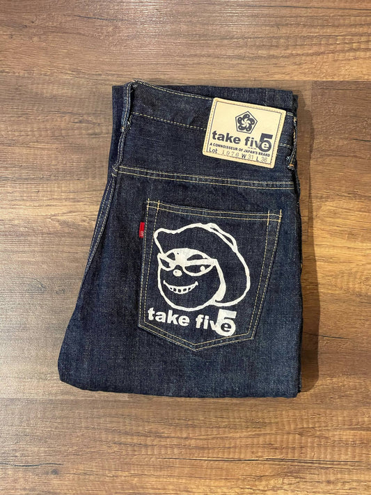 Pherrow's x Take5 "Digo" Boot Cut Jeans