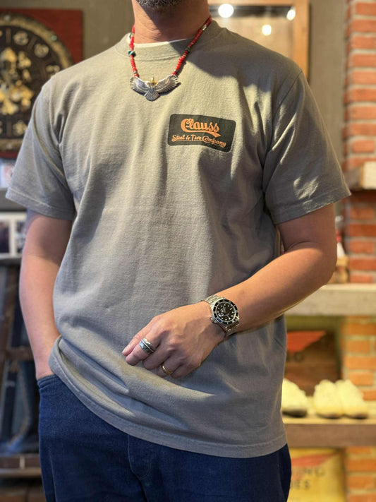 Pherrow's "Steel & Tire Co" Tee - Grey