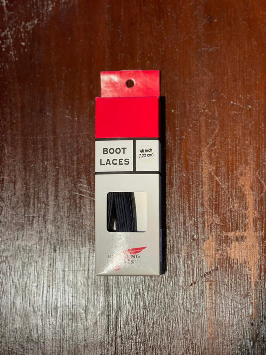 Red Wing Shoes 48" Flat Waxed Lace - Black