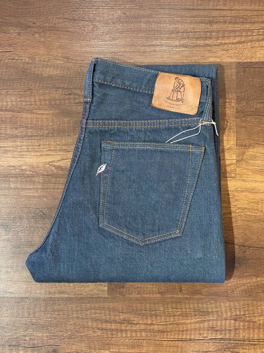 Pure Blue Japan SMBL-019 14oz Relaxed Tapered Jeans