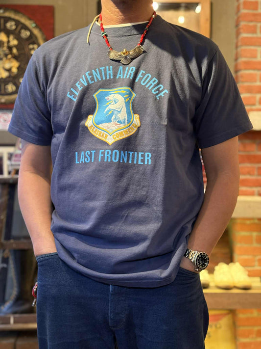 Pherrow's "Eleventh Air Force" Tee - Navy