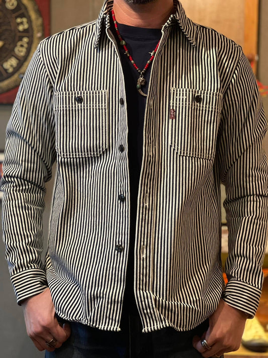 Studio D'Artisan Classic 14oz Hickory Work Shirt
