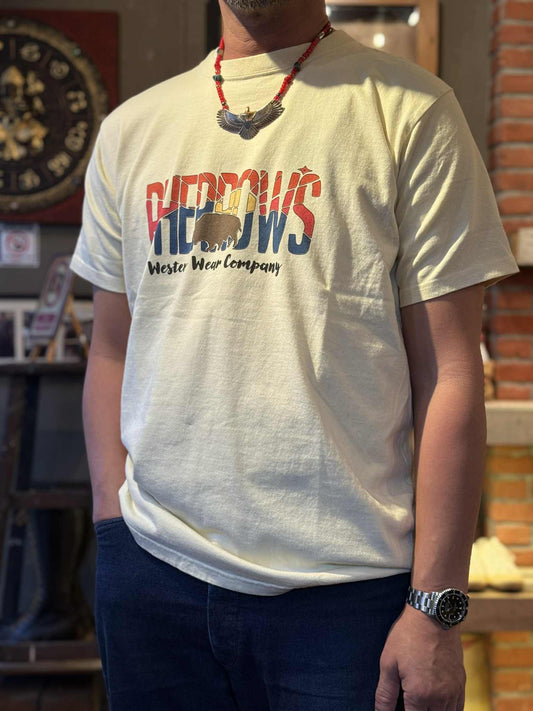 Pherrow's "Western Wear Company Tee - Cream