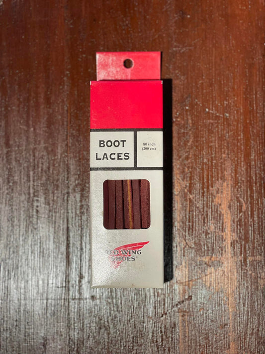 Red Wing Shoes 80" Leather Lace - Burgundy
