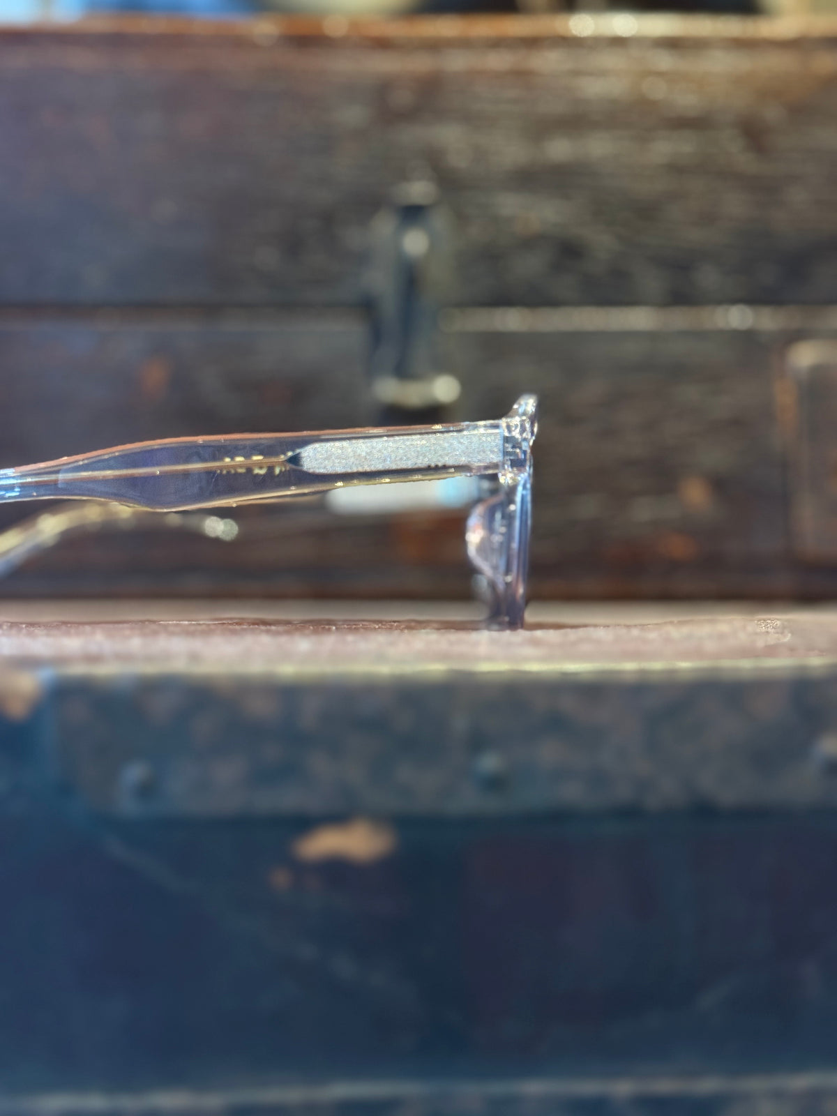 Studio D'Artisan "Boston" Sunglasses - Clear