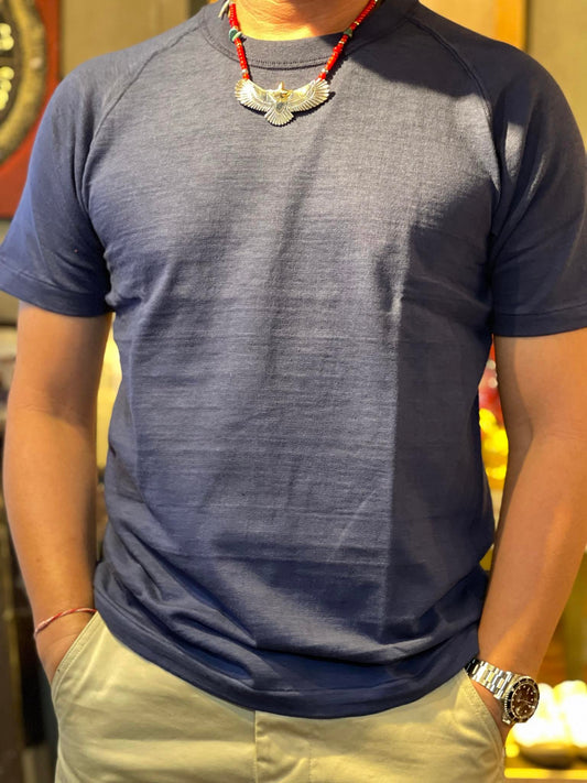 Warehouse & Co Lot 4048 "Freedom" Crew Neck Tee - Navy