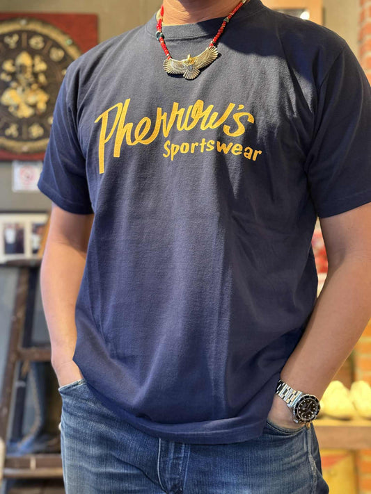 Pherrow's Classic Logo Tee - Navy