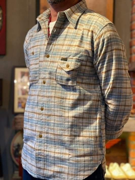Pherrow's Check Flannel Work Shirt