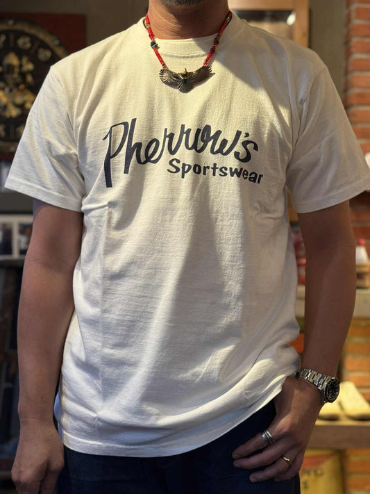 Pherrow's Classic Logo Tee - White