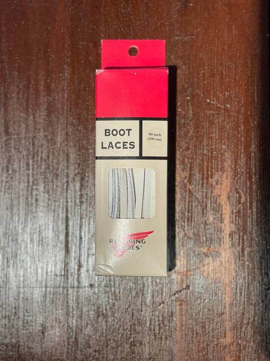 Red Wing Shoes 80" Leather Lace - White