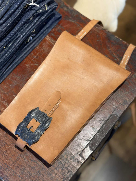 Redmoon Saddle Leather Sling Bag