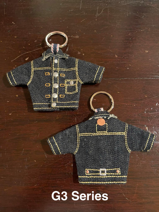 Studio D'Artisan G3 Series Denim Jacket Key Chain