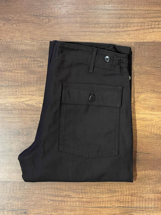Pherrow's Classic Military Baker Pants - Black