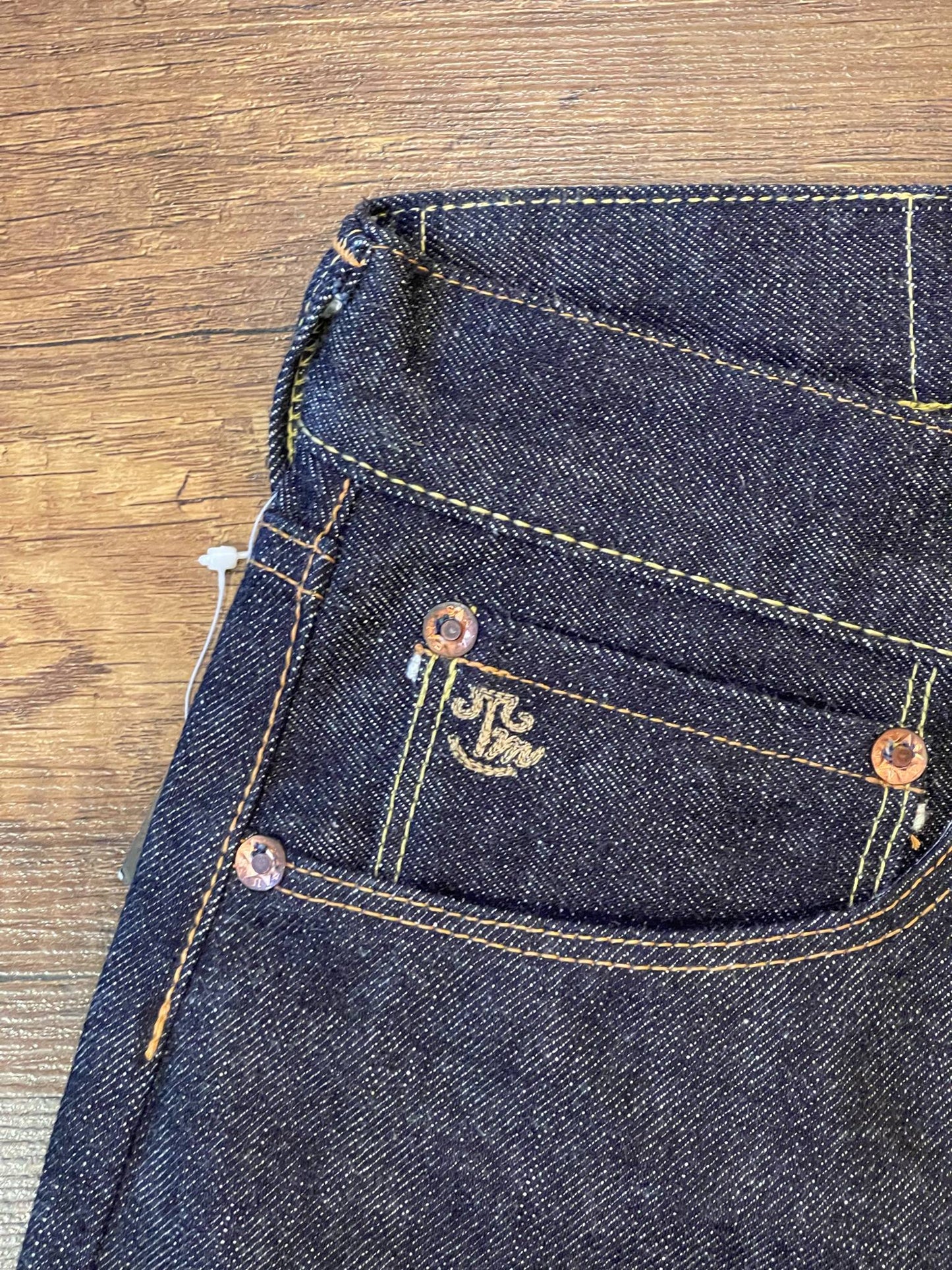 Toys McCoy x Take5 "Flight Engineer" Jeans - Unsanforized