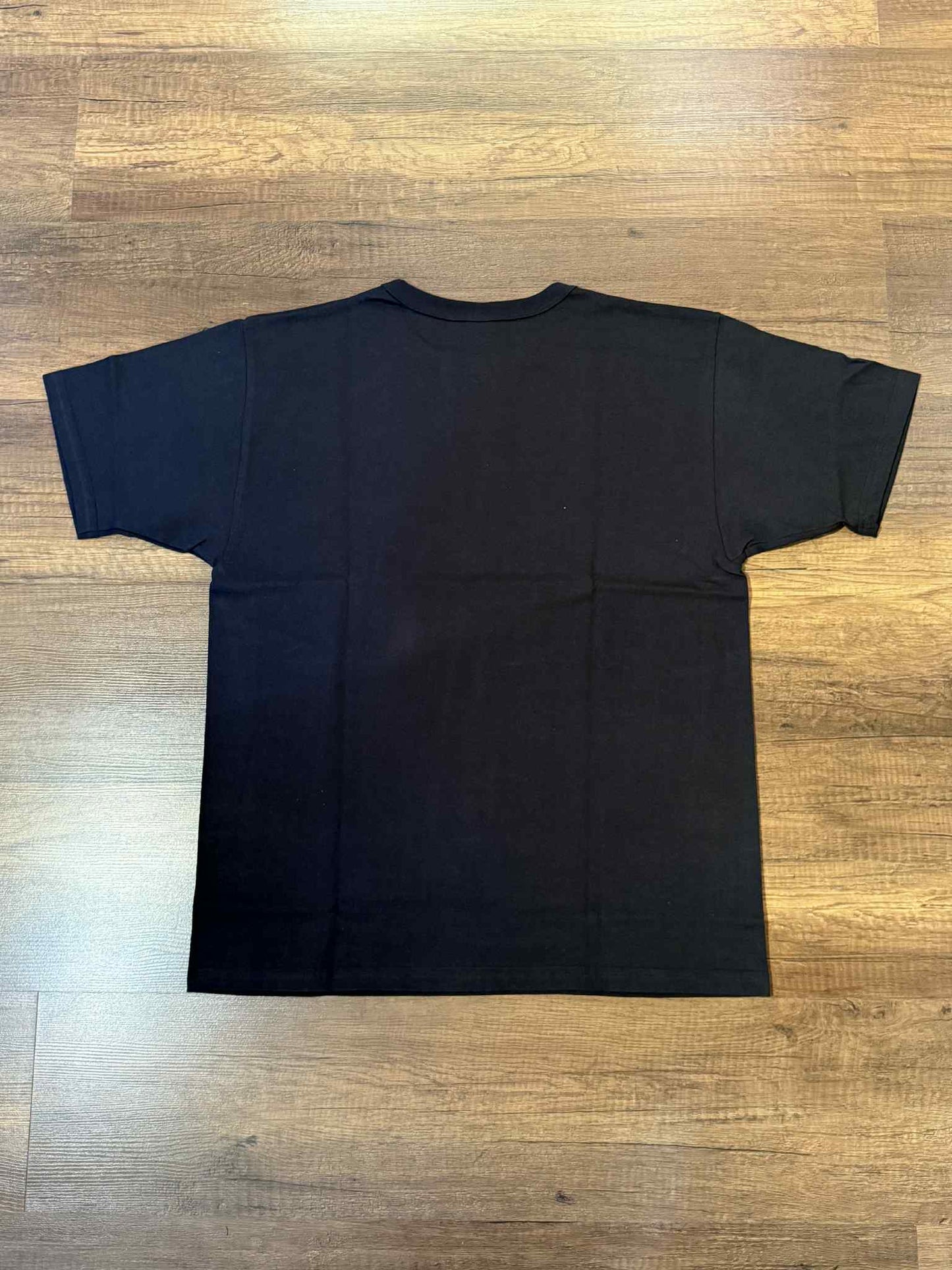Denime Classic V-Gusset Crew Neck Tee - Black