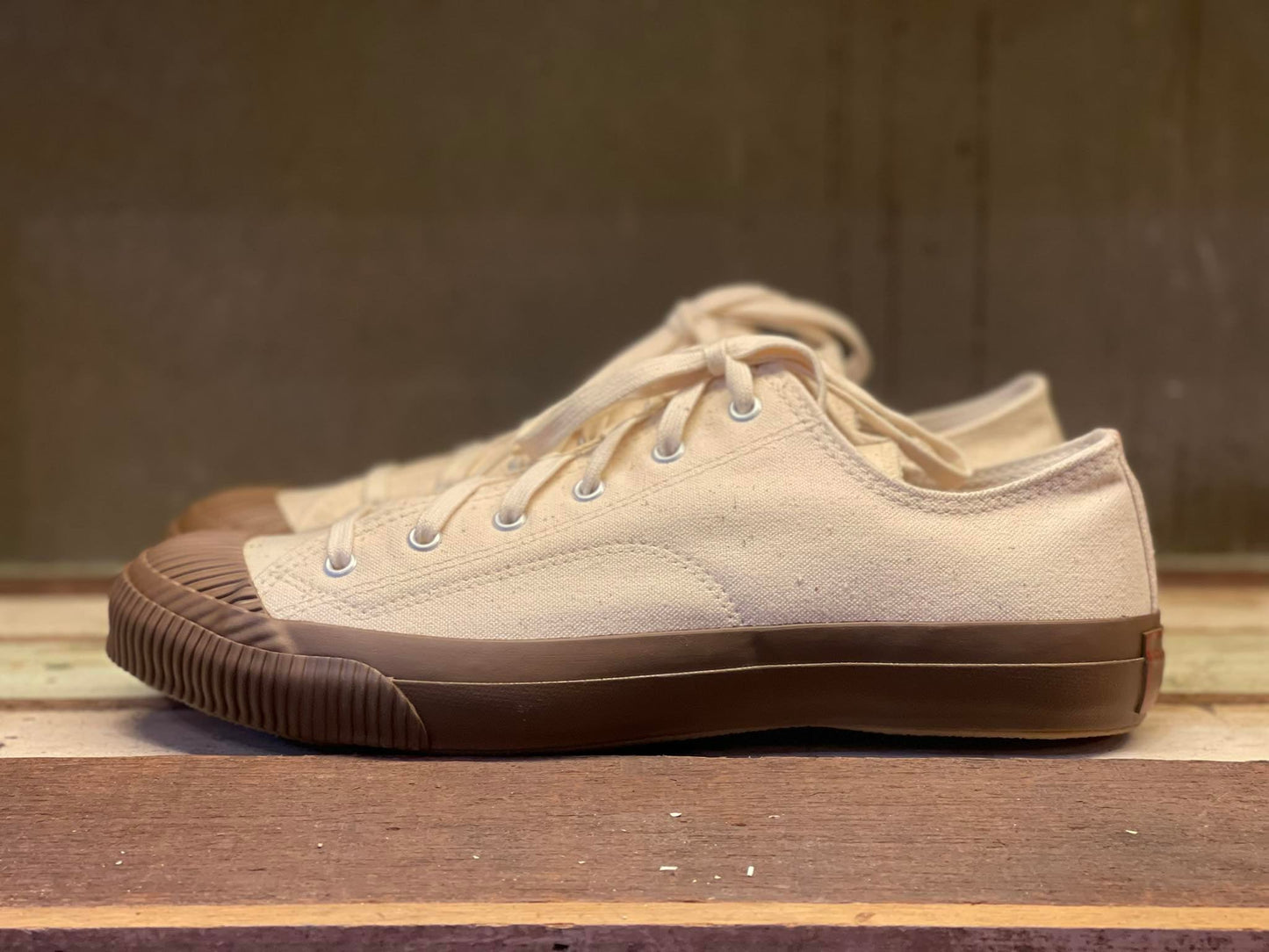 PRAS SHELLCAP Series - LOW / Kinari x Brown