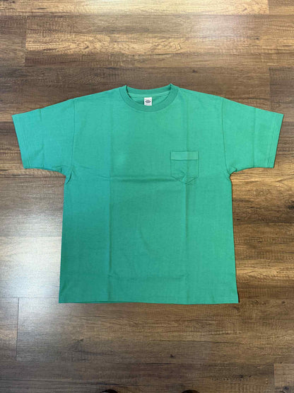 Denime Classic Pocket Crew Neck Tee - Green