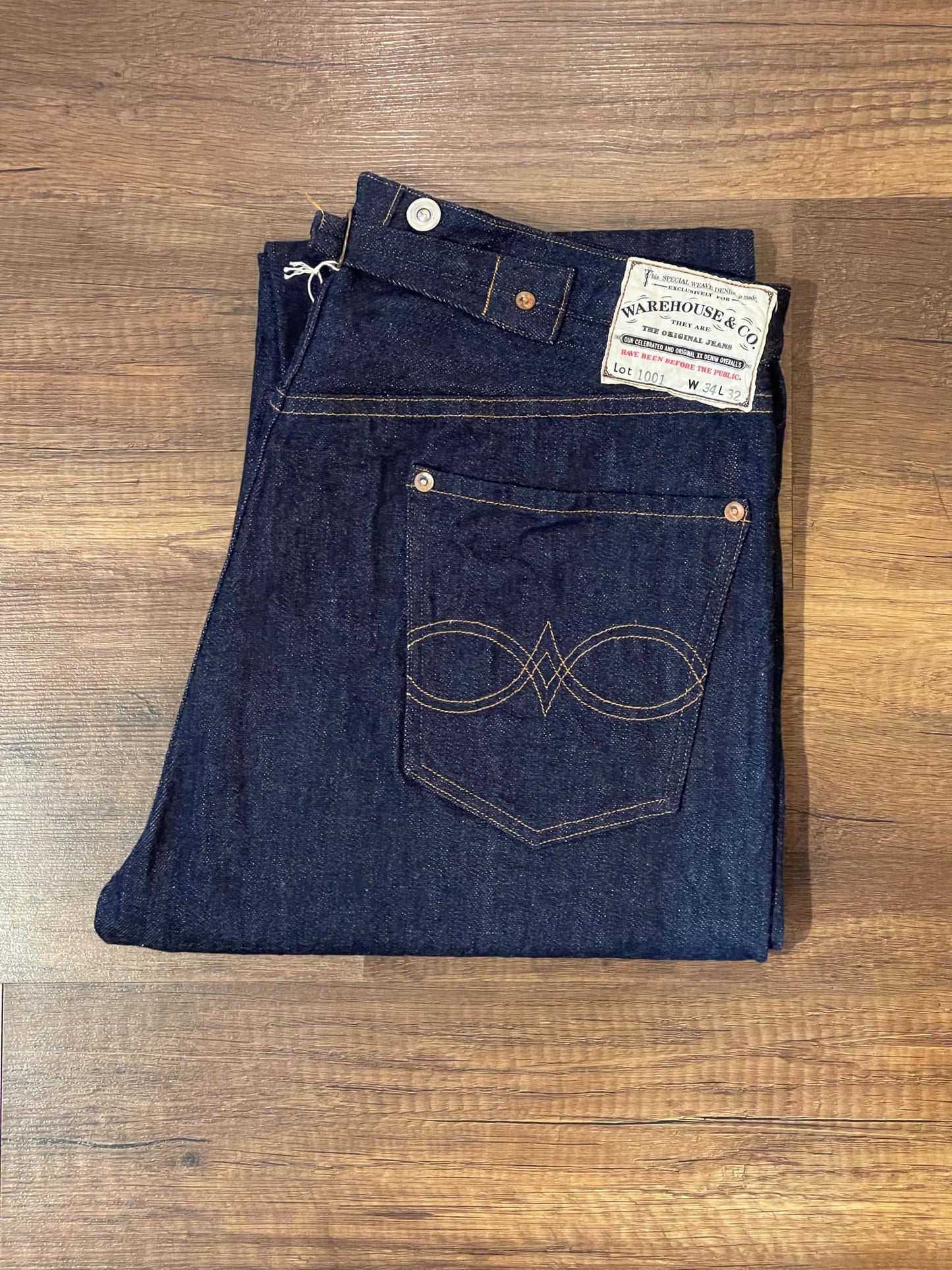Warehouse & Co Lot 1001 ( 1901 No 2 ) Model Jeans
