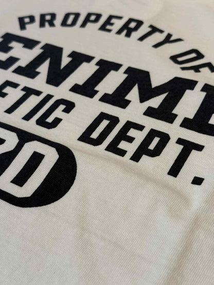 Denime "Athletic Dept" Tee - Off White