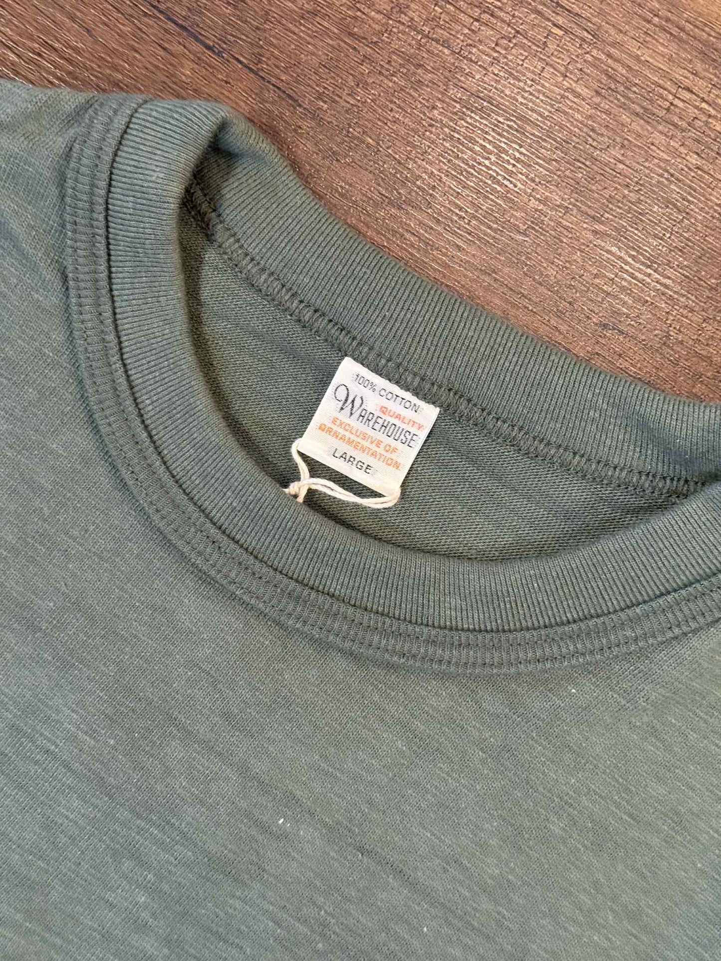 Warehouse & Co Lot 4601 Crew Neck Tee - Green