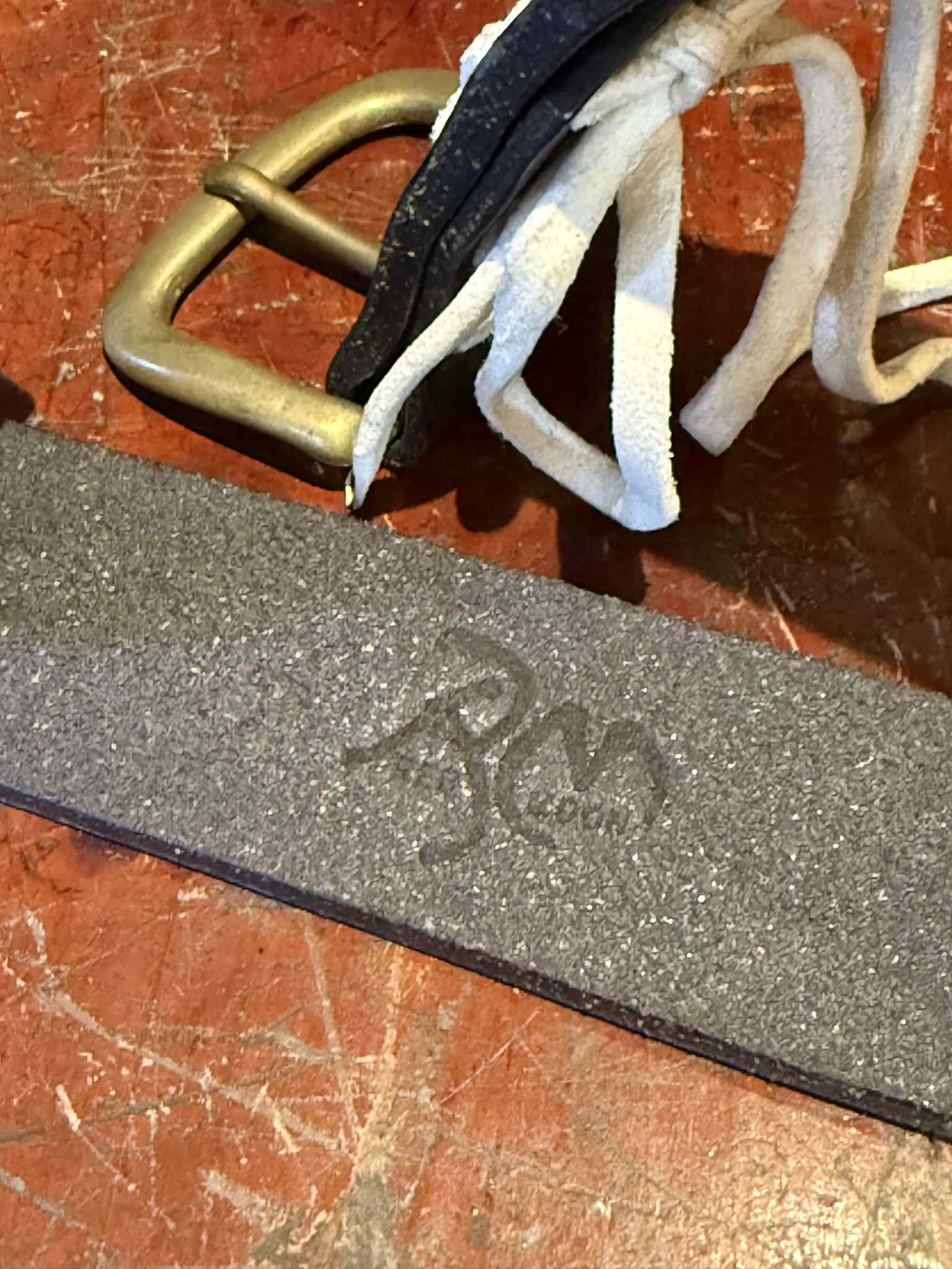 Redmoon Garrison Leather Belt - Black