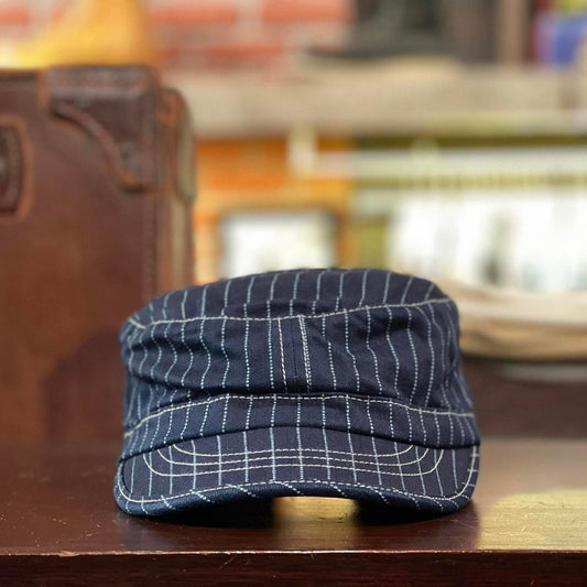 Pherrow's Classic Work Cap - Indigo Wabash