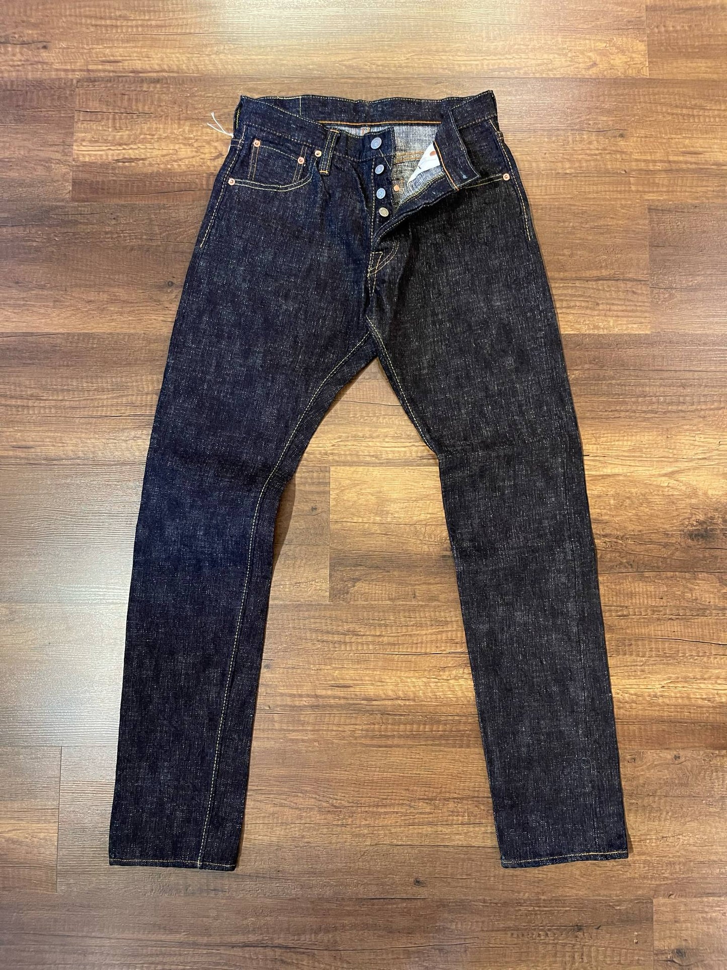 Pure Blue Japan WSB-019 16oz Slub Relaxed Tapered Jeans