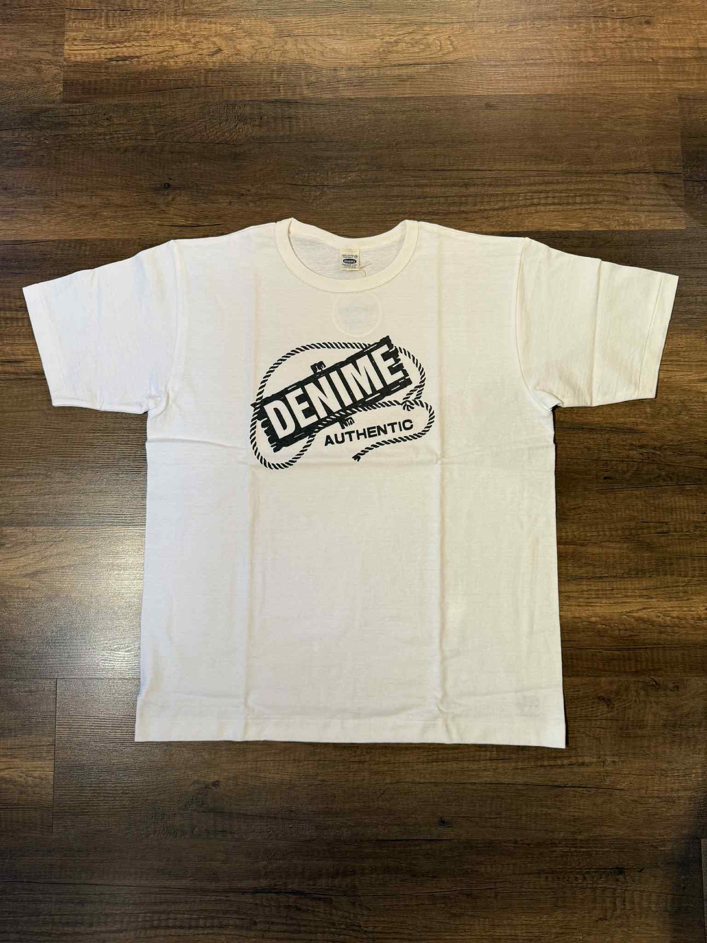 Denime "Authentic" Tee - Off White