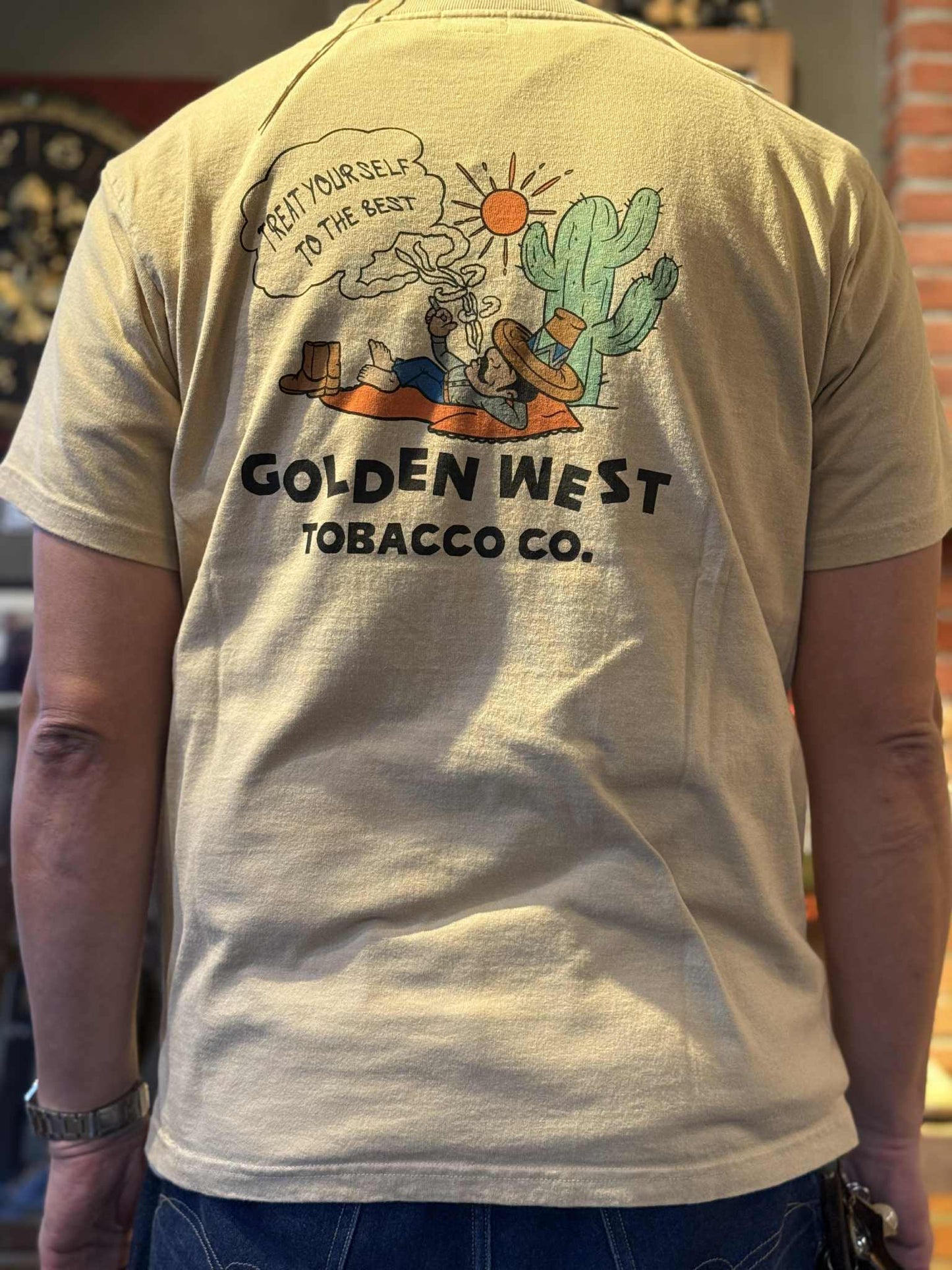 Pherrow's "Golden West Tobacco Co" Tee