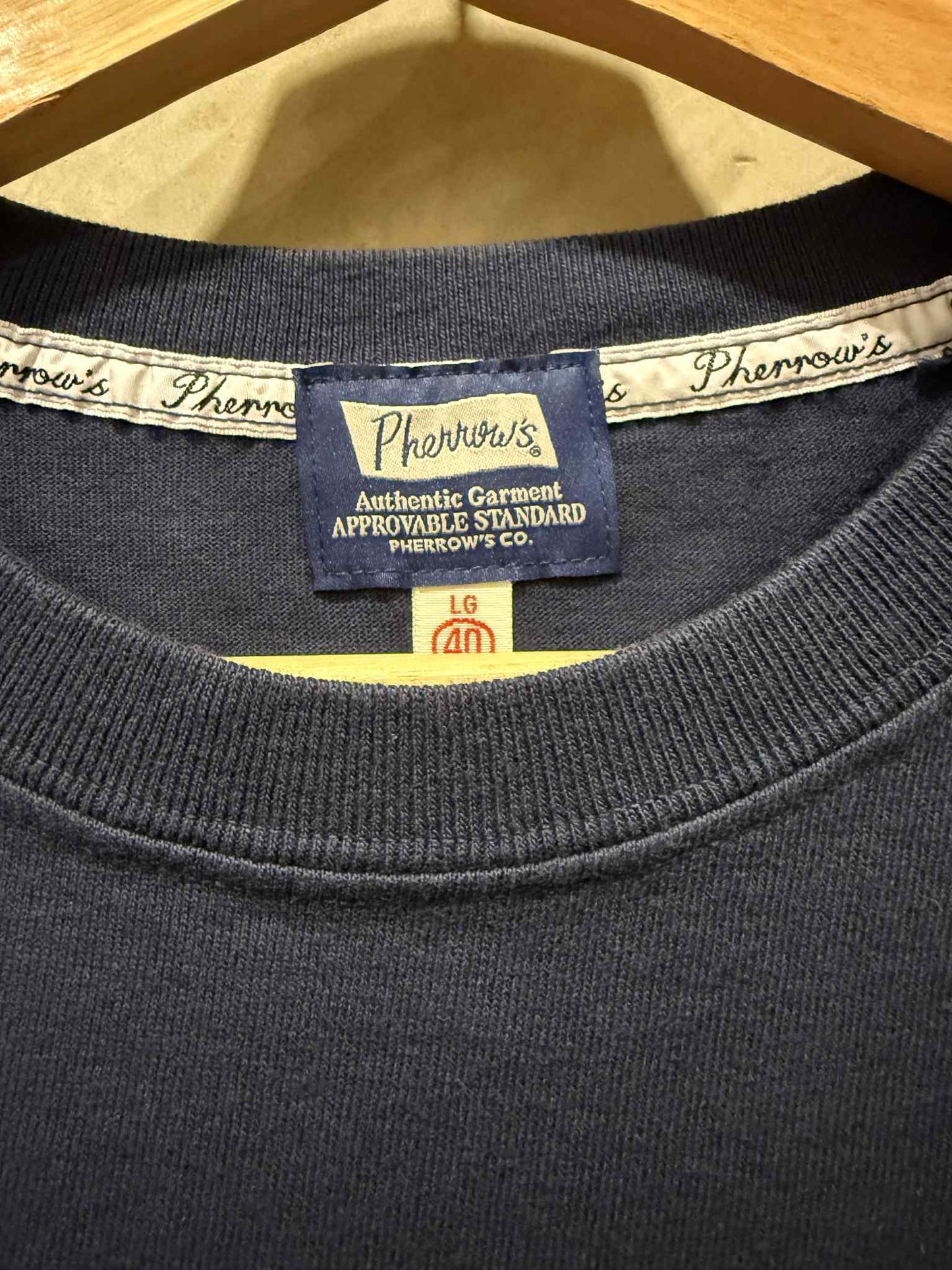 Pherrow's Classic Logo Tee - Navy