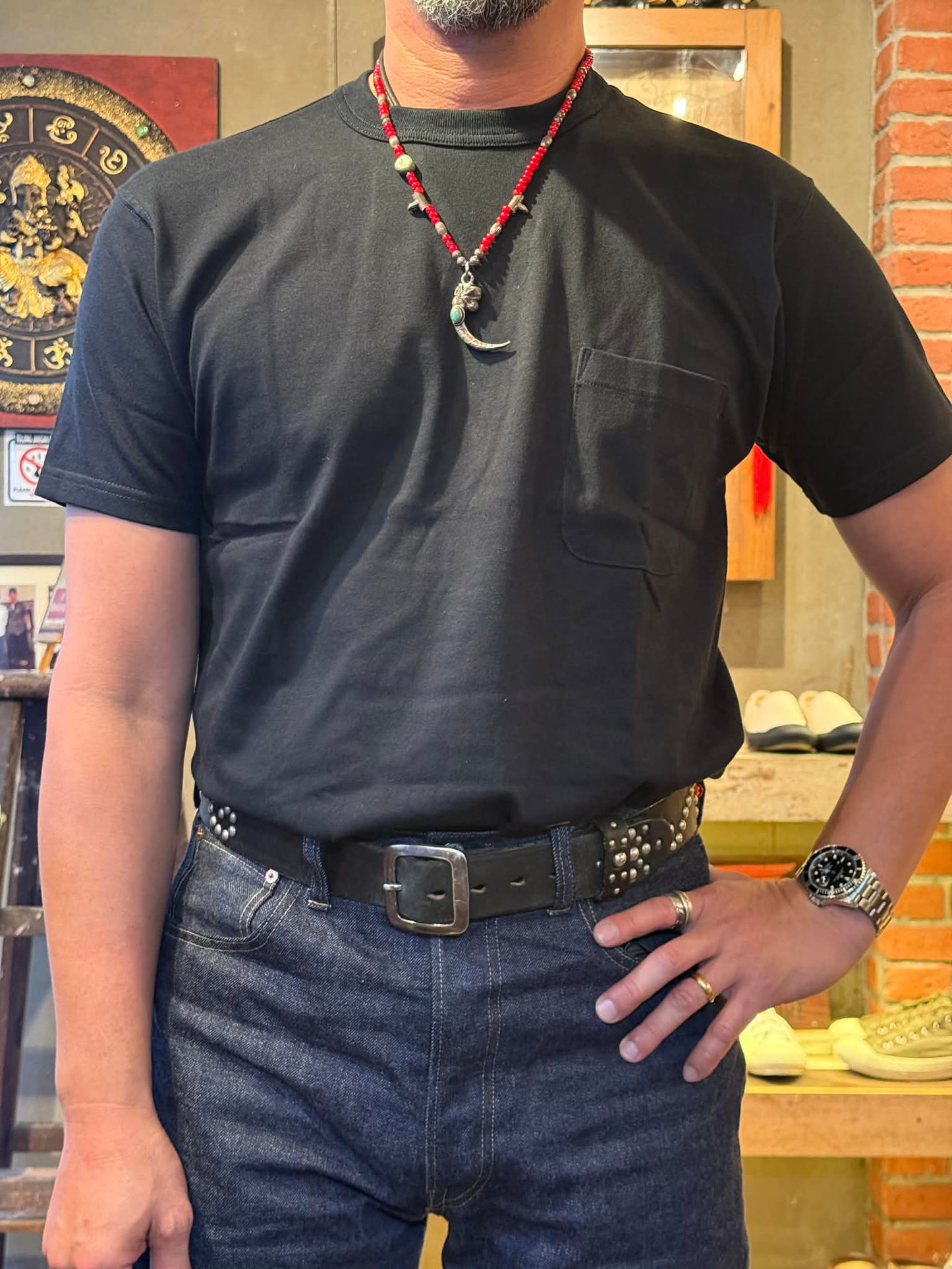 Toys McCoy "The Great American Hero" Pocket Tee - Black
