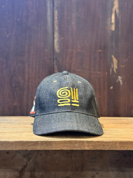 Toys McCoy "Snoopy - 福" 10oz Black Denim Cap