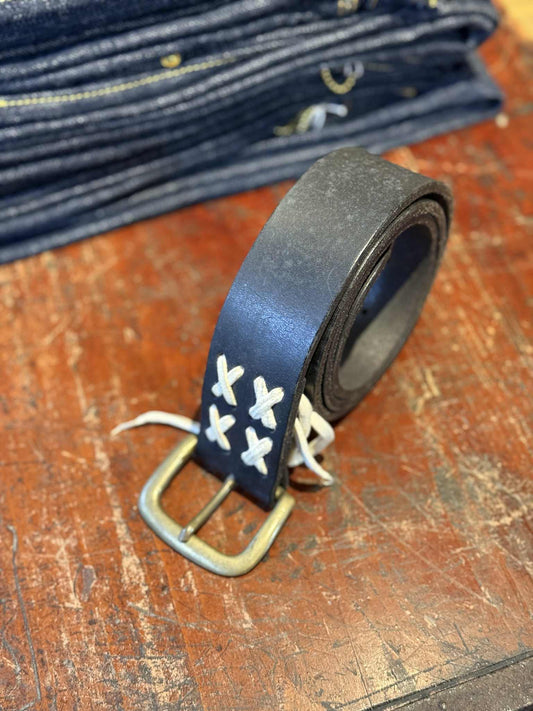 Redmoon Garrison Leather Belt - Black
