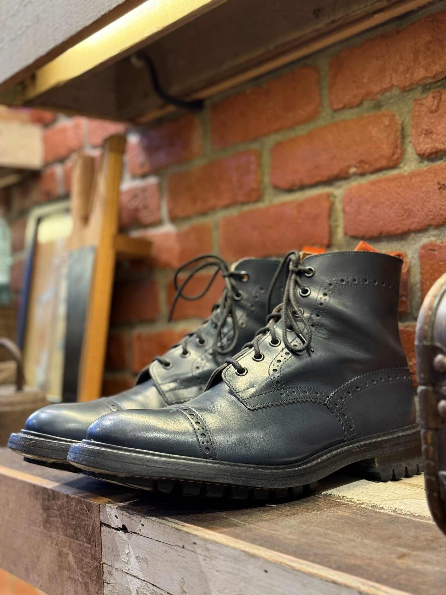 Tricker's x JUNYA WATANABE Stow Country Boots - PRELOVED