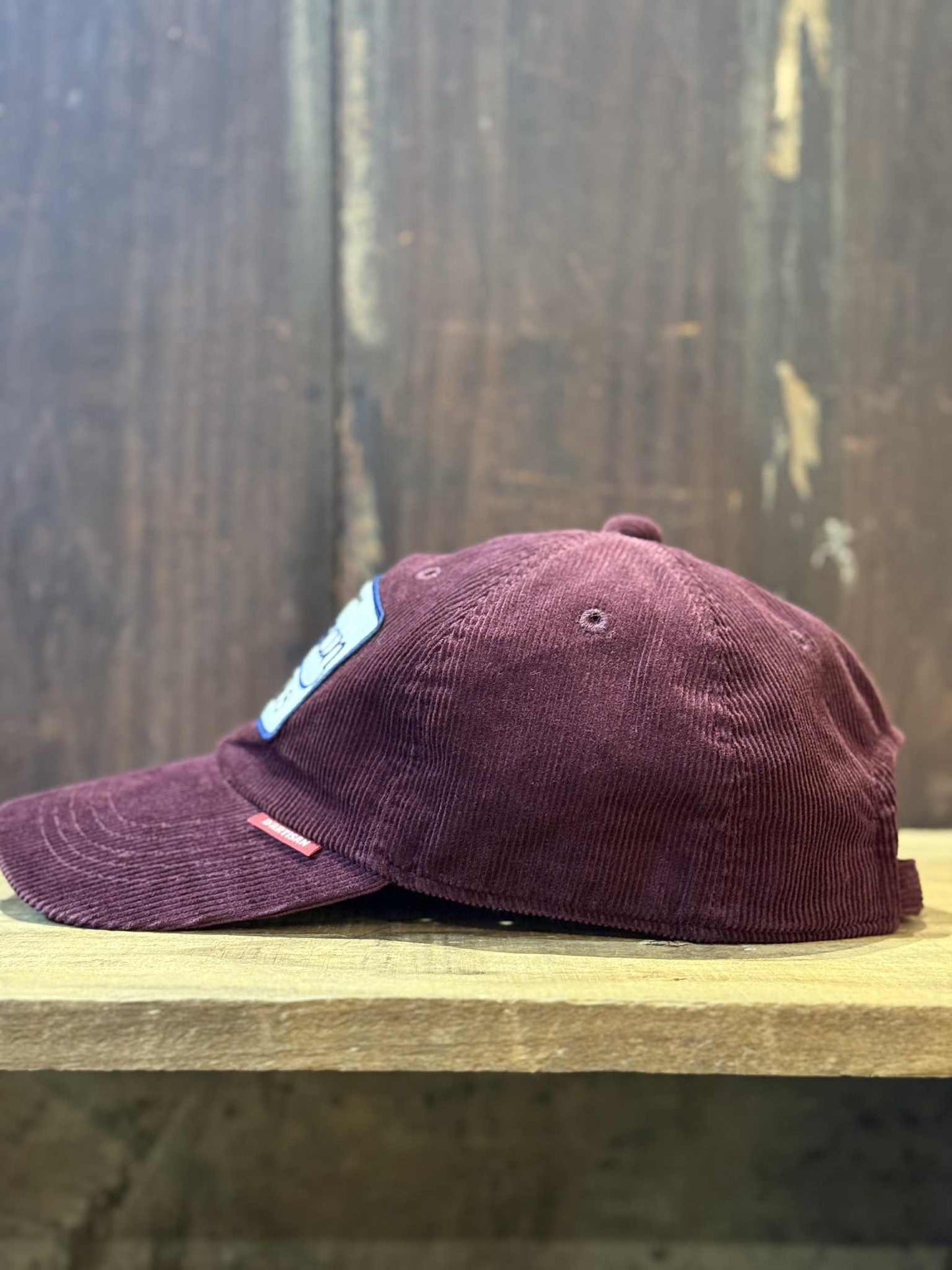 Studio D'Artisan Corduroy Cap - Burgundy