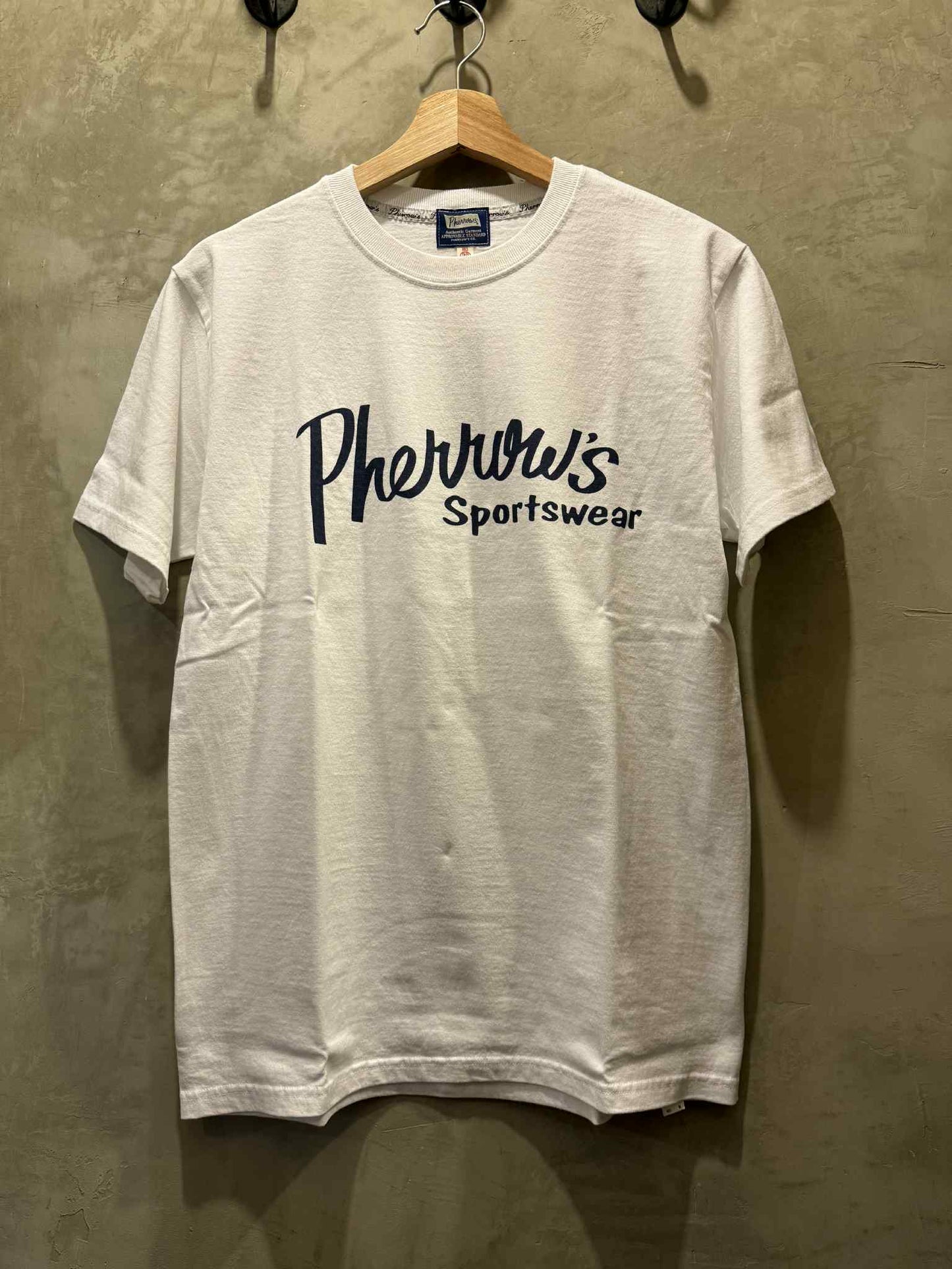 Pherrow's Classic Logo Tee - White