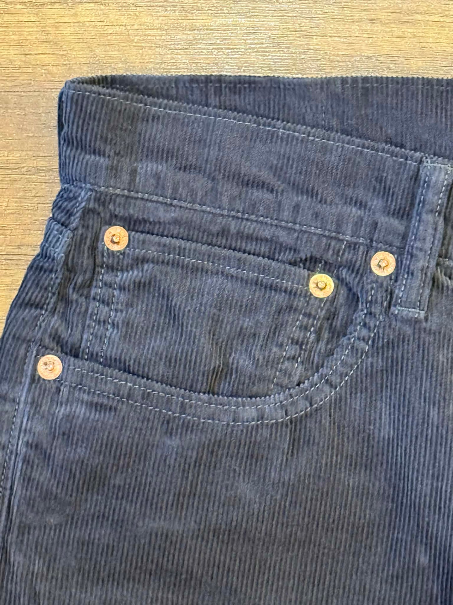 Pherrow's 5 Pockets Corduroy Pants -  Charcoal