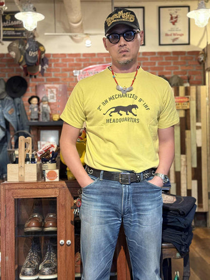 Pherrow's "Headquarters" Tee - Mustard