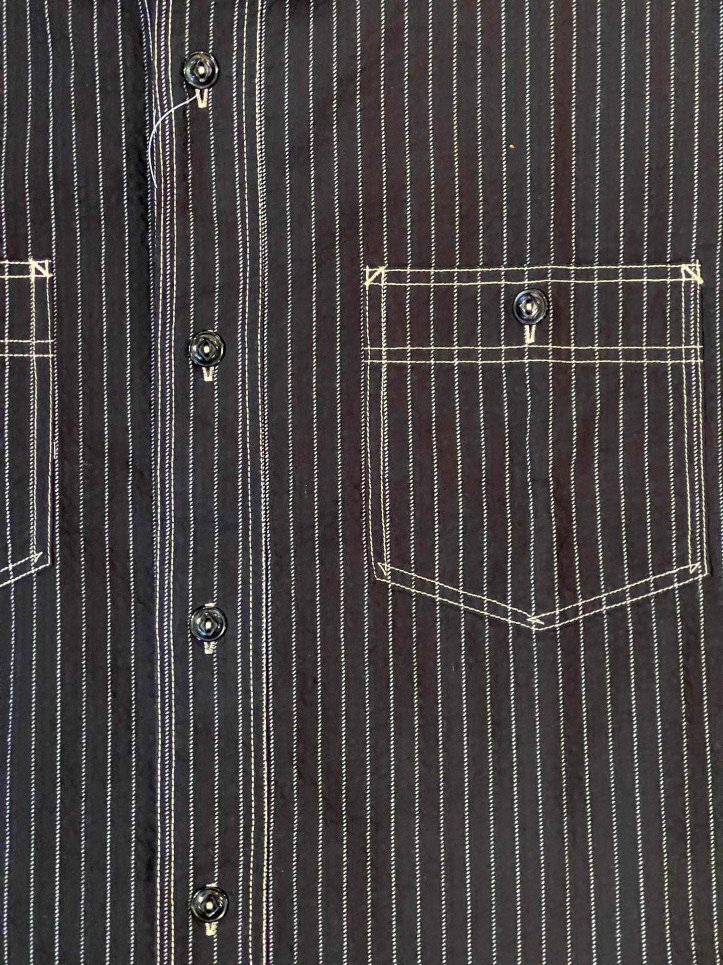 Pherrow's Seersucker Work Shirt