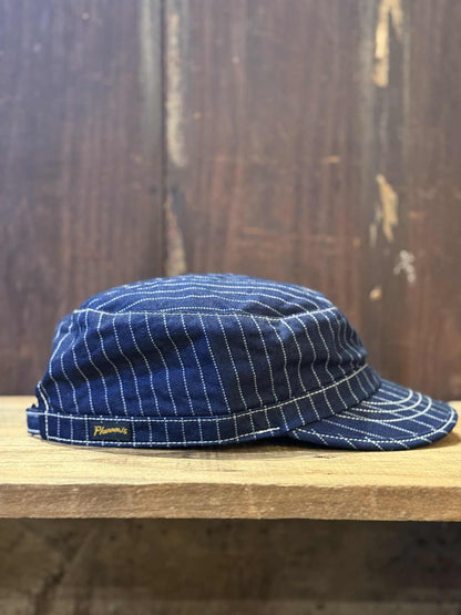 Pherrow's Classic Work Cap - Indigo Wabash