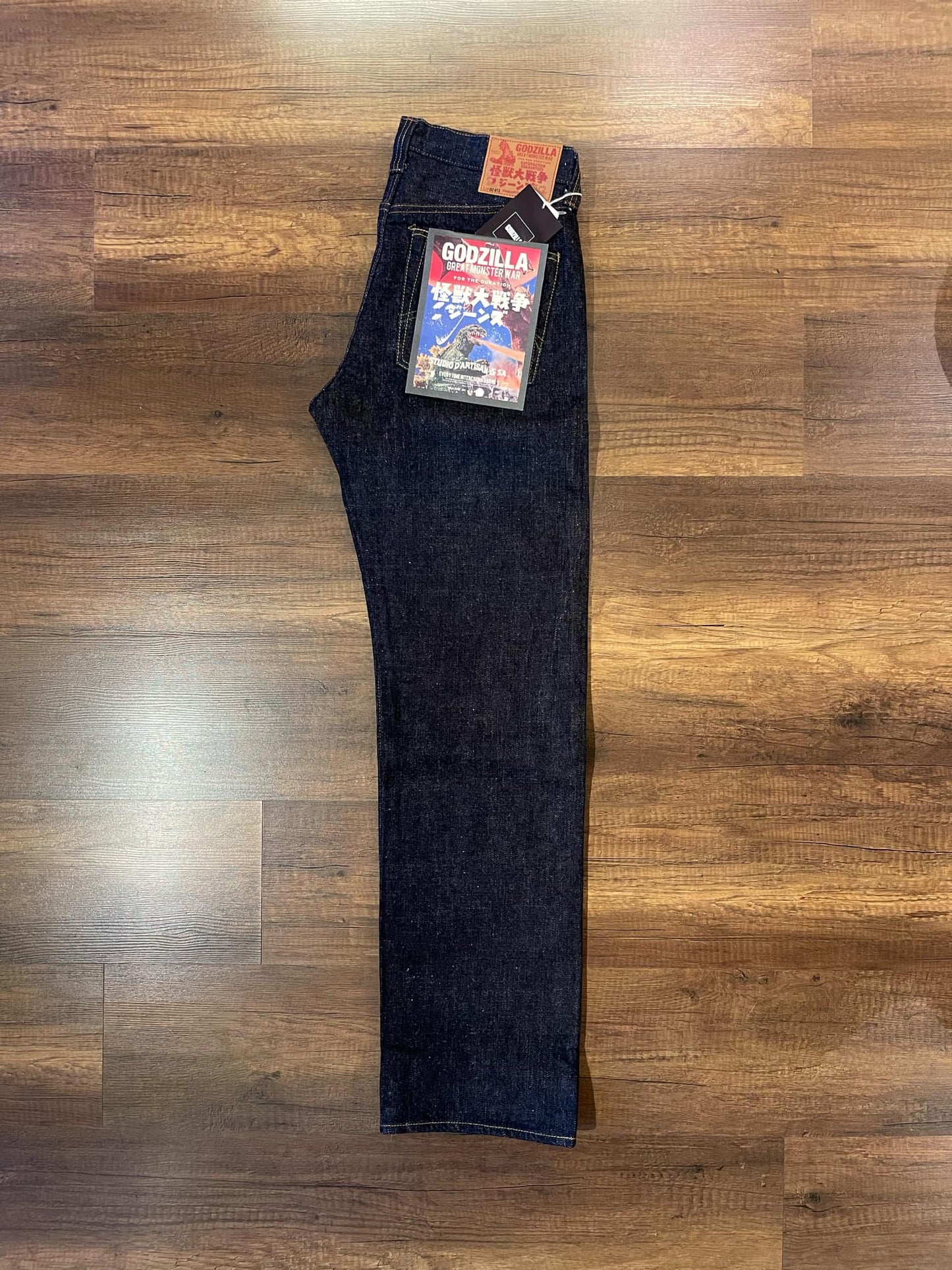 Studio D'Artisan "Godzilla - War Of The Monsters" 18oz Denim - One Washed