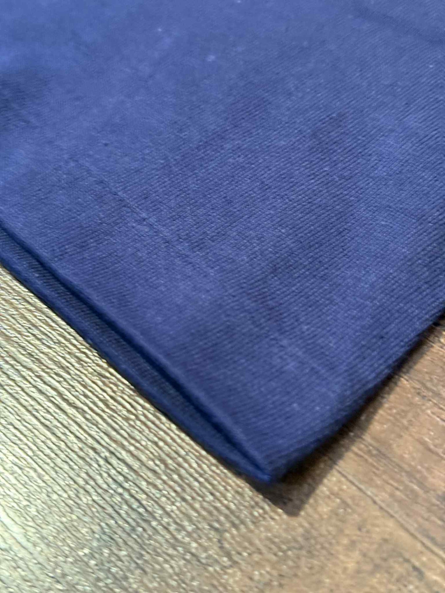 Denime Classic Pocket Crew Neck Tee - Navy