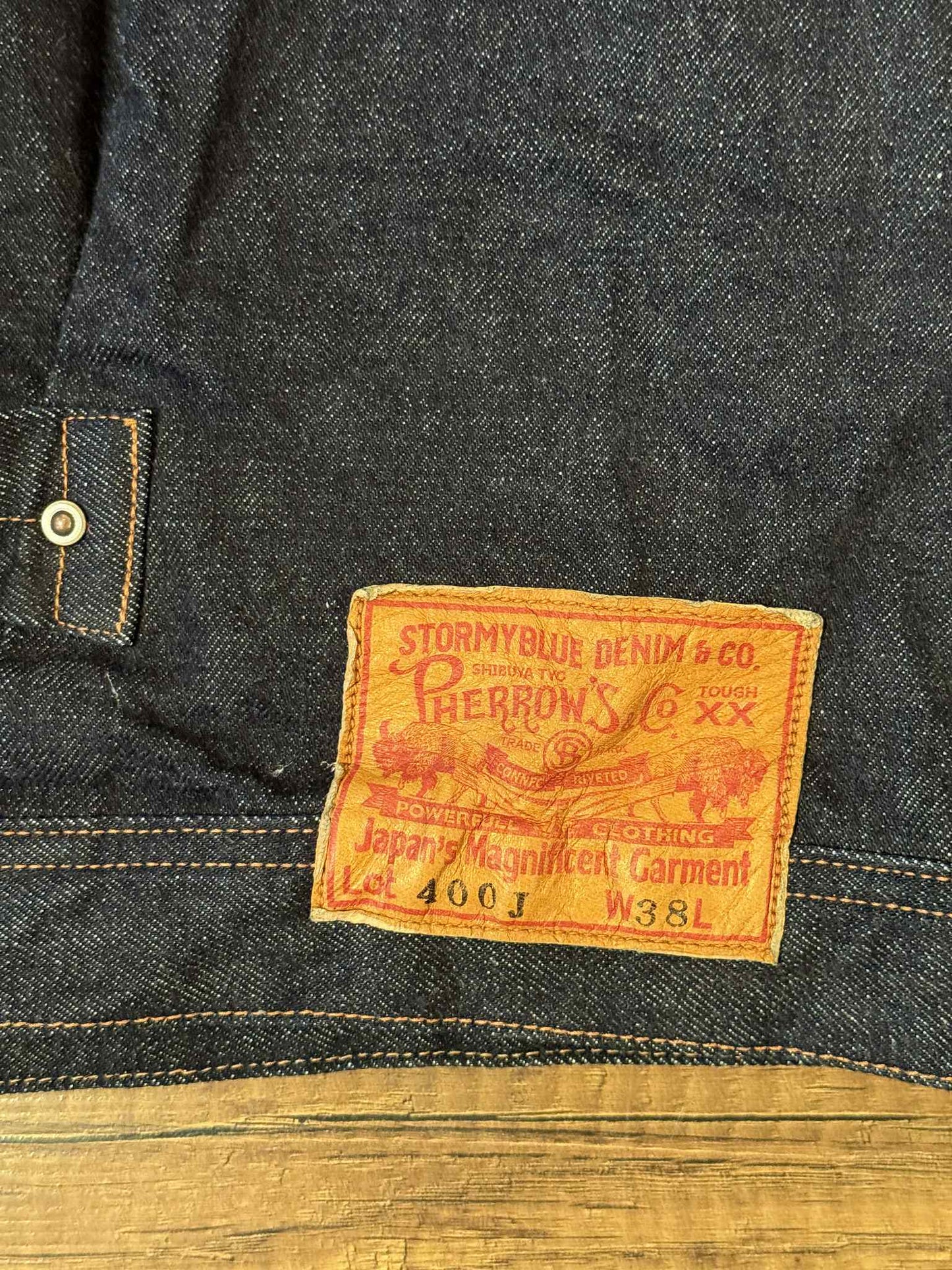 Pherrow's Classic "TYPE 1" Denim Jacket
