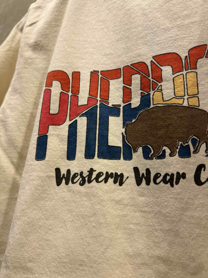 Pherrow's "Western Wear Company Tee - Cream