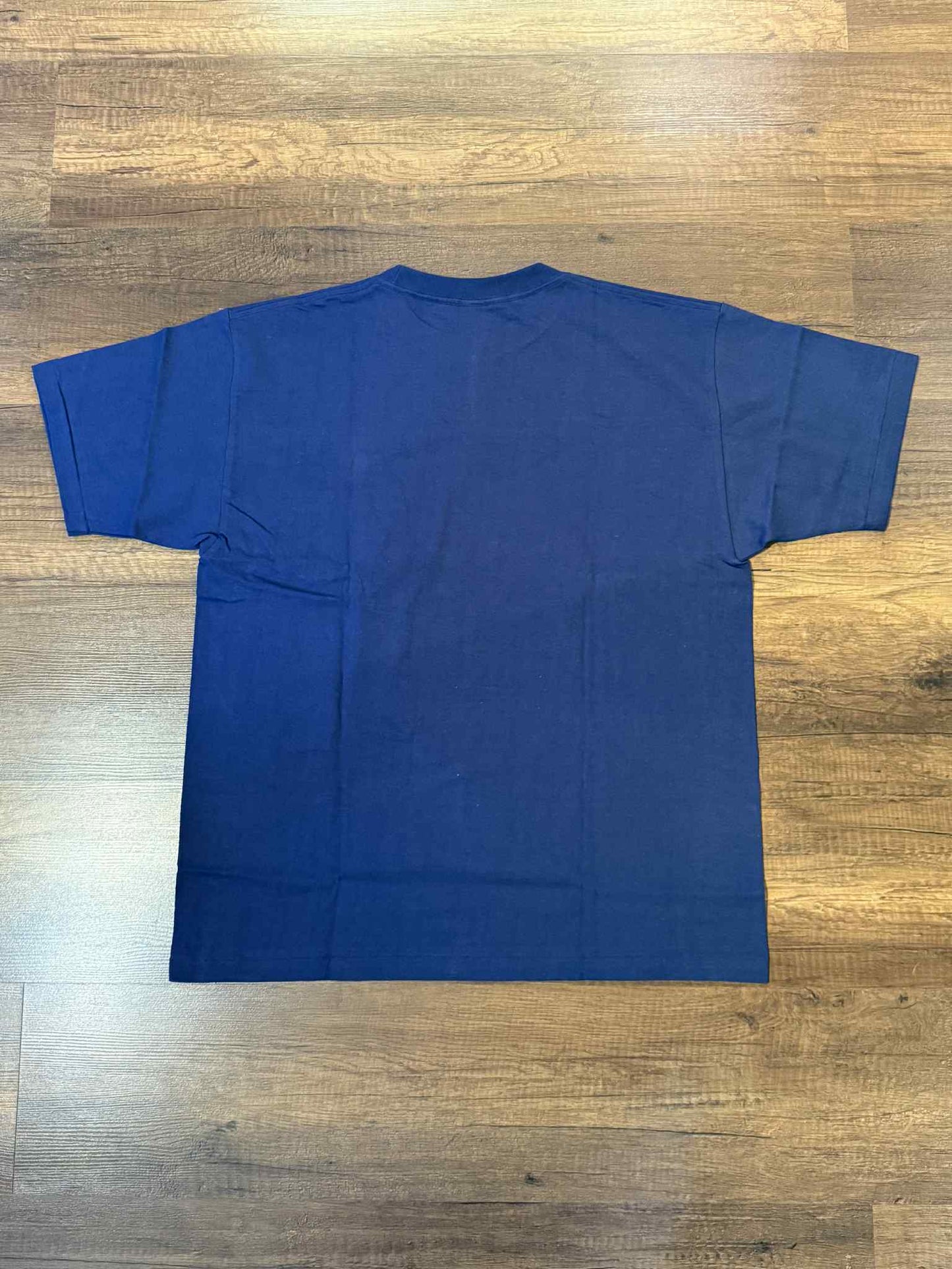Denime Classic Pocket Crew Neck Tee - Navy