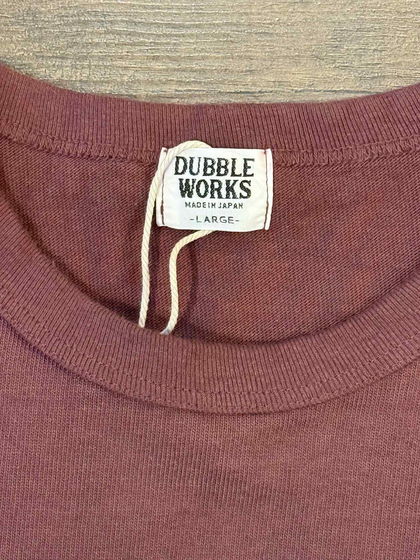 Dubble Works Classic Heavyweight Tee - Bordeaux