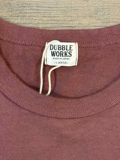 Dubble Works Classic Heavyweight Tee - Bordeaux