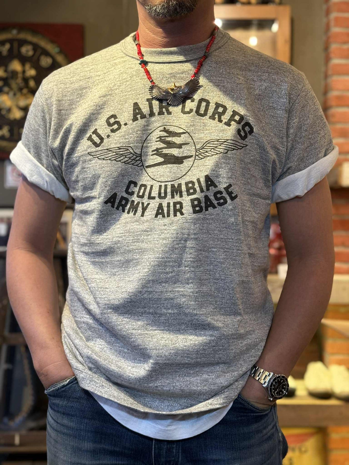 Warehouse & Co Lot 4601 "Columbia Army" Tee